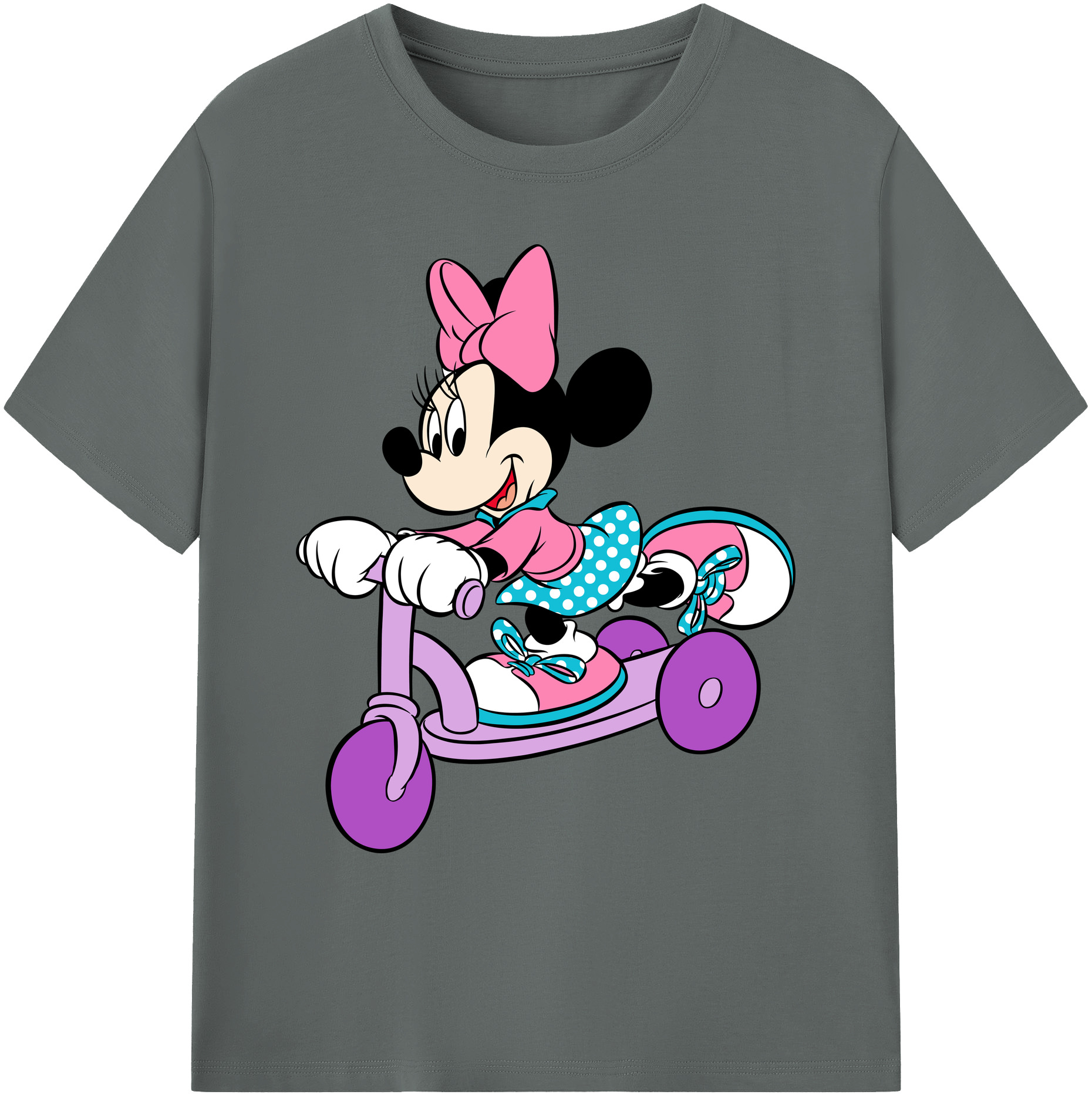 ミッキーマウス Mickey Mouse 綿100％ メンズ半袖Tシャツ｜肌触りやわらか＆通気性